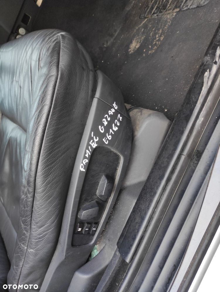 FOTEL PRAWY PRZÓD PRZEDNI BMW E60 E61 CZARNA SKÓRA GRZANY PAMIĘĆ - 3