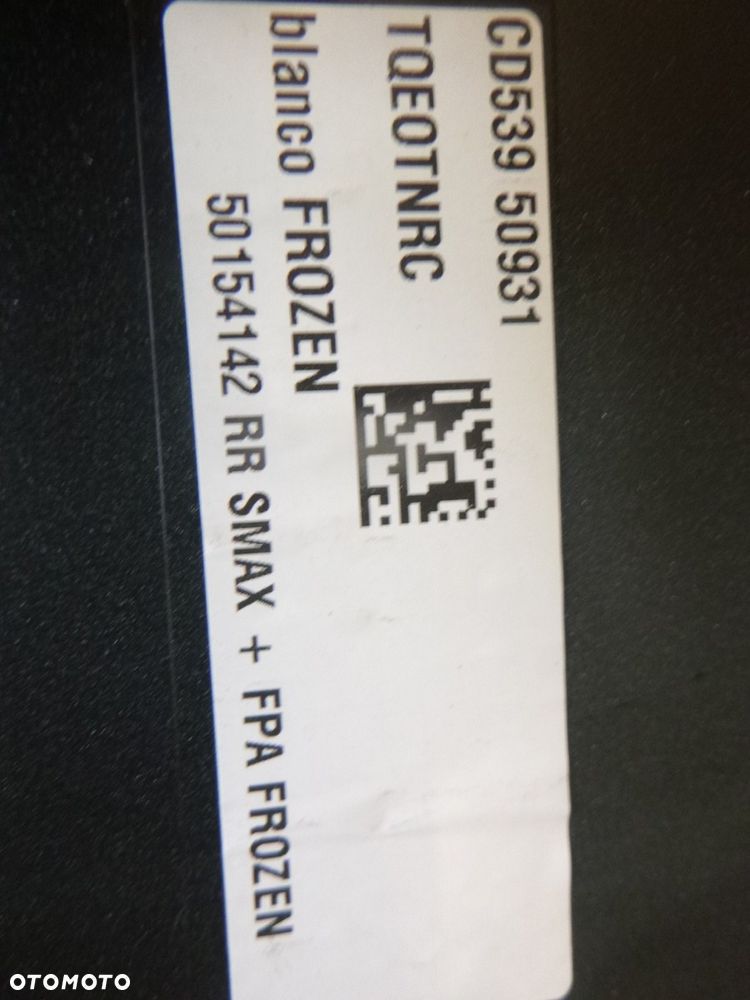 ford s-max mk2 15r- zderzak biały tył tylny blanco frozen - 2