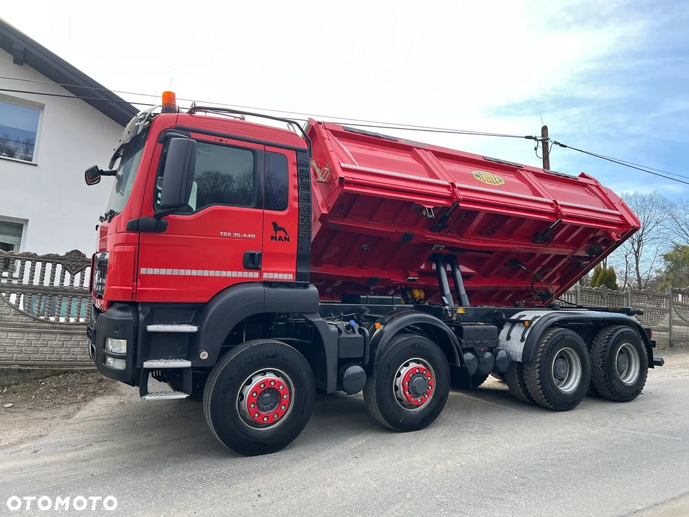 MAN TGS 35.440 | Euro 5 | 8x6 | HydroDrive | Meiller-Kipper | Bordmatic | Manual | z Niemiec | Stan PERFEKCYJNY | Kiper Wywrotka | - 30