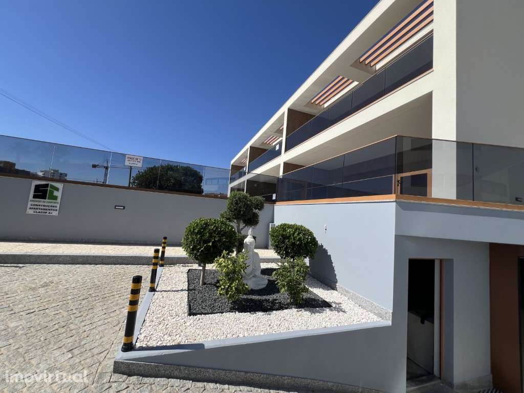 Apartamento T2 novo, com vista mar, terraço amplo de uso exclusivo ... - Grande imagem: 4/24
