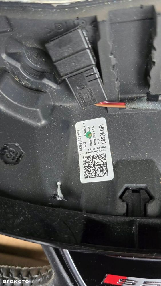 kierownica łopatki audi a5 s5 8k0419091bs - 4