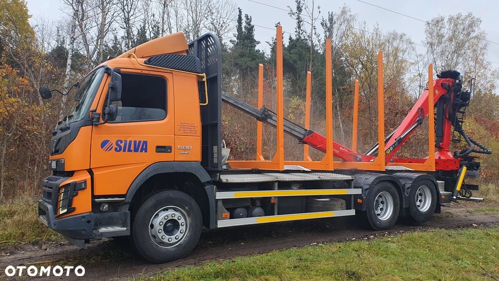 Volvo FMX 500 6x4 podnoszona oś - 9