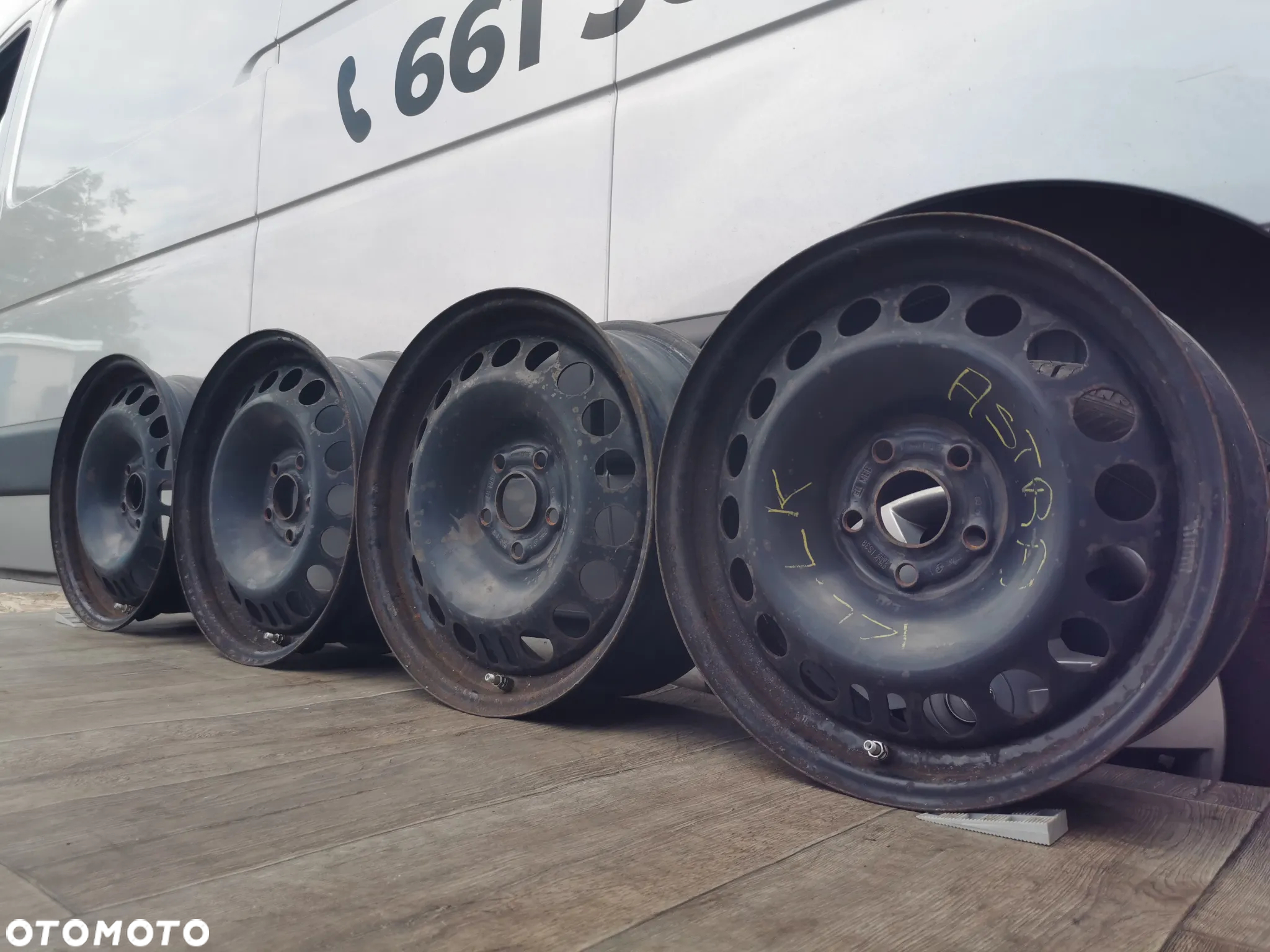 FELGI STALOWE 5x105 R16 6,5J OPEL ASTRA J K MOKKA AMPERA-E CZUJNIKI CIŚNIENIA - 4