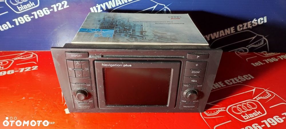 Radio 2 DIN NAVIGATION PLUS Audi A6 C5 S6 Lift Części Blask Gołdap