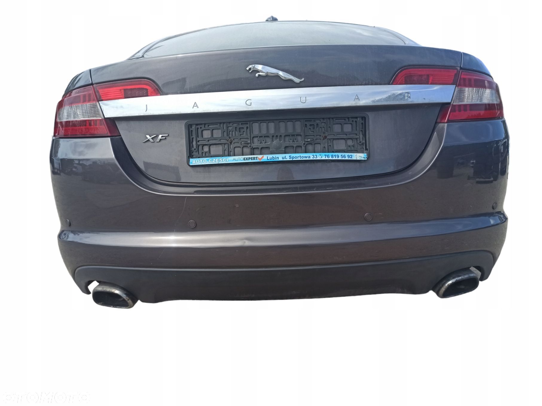 Zderzak tył JAGUAR XF X250 07-12 PDC czujniki parkowania kolor LMN - 1