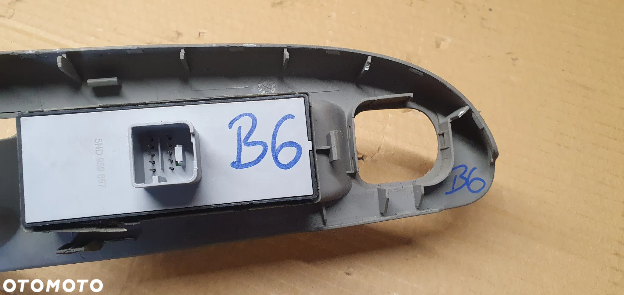 Przełącznik panel szyb lewy przód VW Passat B6 5ND959857 3C1867171 - 9