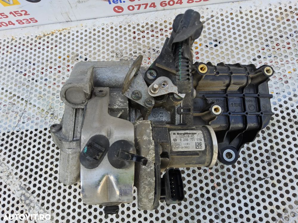 Racitor gaze cu egr Peugeot boxer 2.0 euro 6 Citroen jumper 2.0 cod 9807593080 - 3