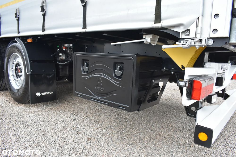 Wielton OS PODNOSZONA // 40 TYŚ KM PRZEBIEG !! // NOWA !! //  OSIE SAF // FULL LED // SALON POLSKA // DACH PODNOSZONY // - 11