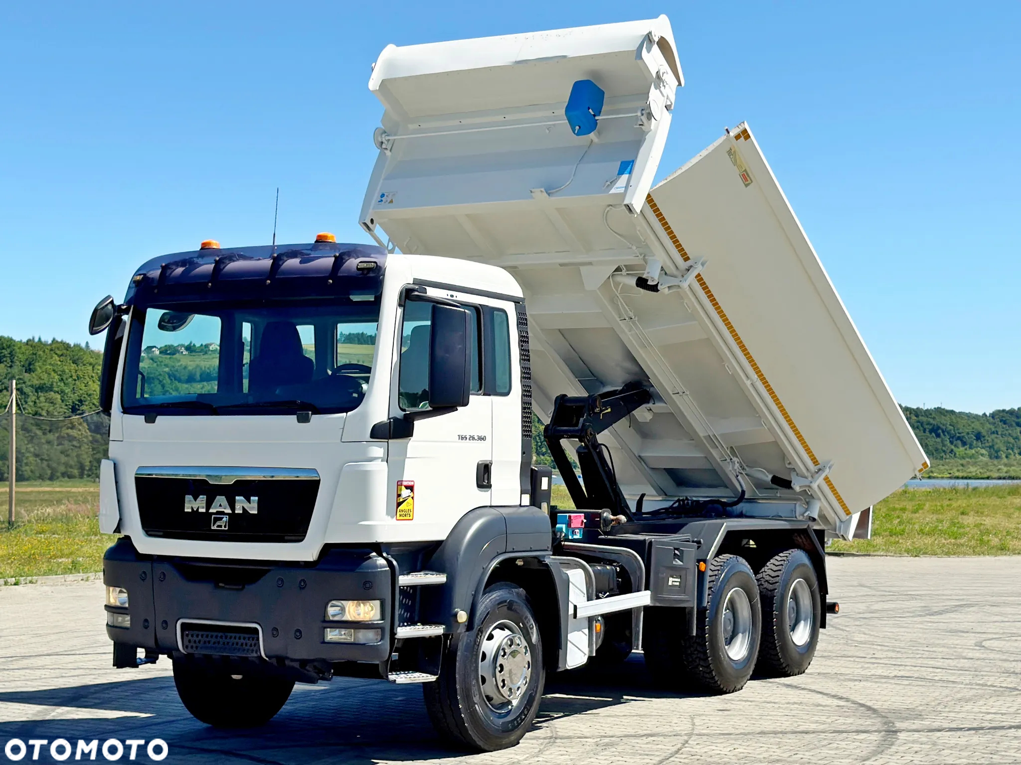 MAN TGS 26.360 * WYWROTKA 5,20 m + BORDMATIC * 6x4 * STAN BDB - 3