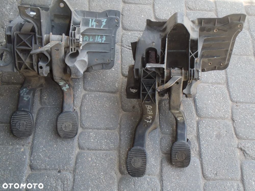 pedał pedały potencjometr gazu mocowanie fiat 147 156 grande punto evo doblo panda wersja europa - 11