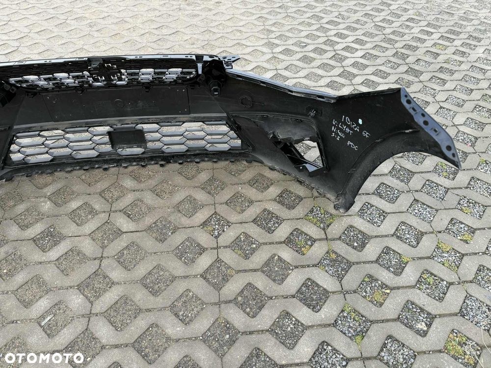 Seat Ibiza 6F Zderzak Przód Przedni Kompletny LY9T 17-21 PDC - 6