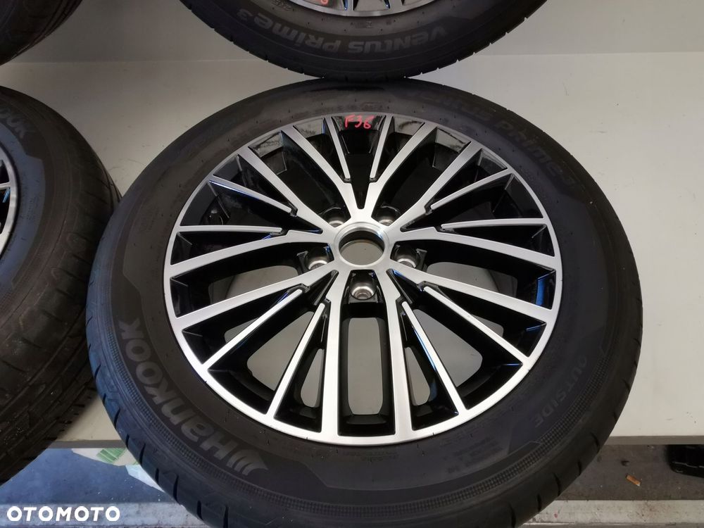 VOLKSWAGEN TOURAN VW KOLA FELGI ALUFELGI OPONY LATO 215/55R17 - 12