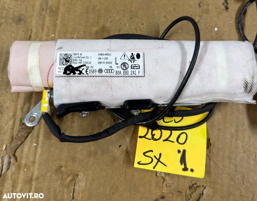Airbag scaun AUDI Q3 F3 an 2018-2025 cod 80A880242F si 80A880241F - 3
