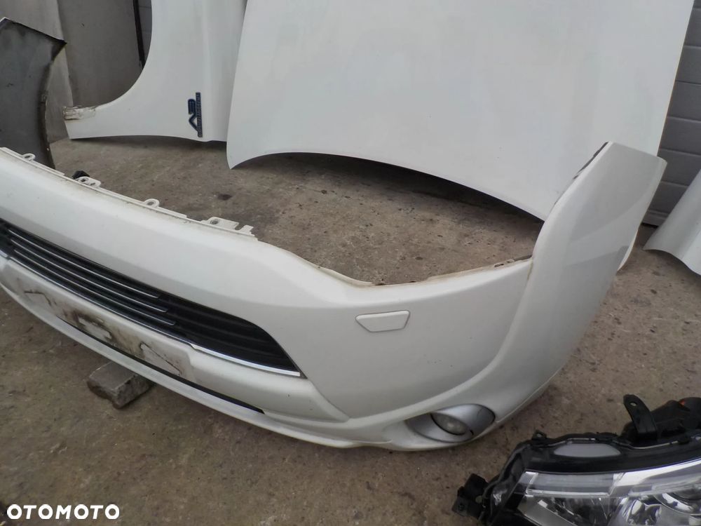 MITSUBISHI OUTLANDER III 2.0 B PHEV PRZÓD MASKA ZDERZAK BŁOTNIKI LAMPY ANGIELSKIE KOLOR W37 - 7