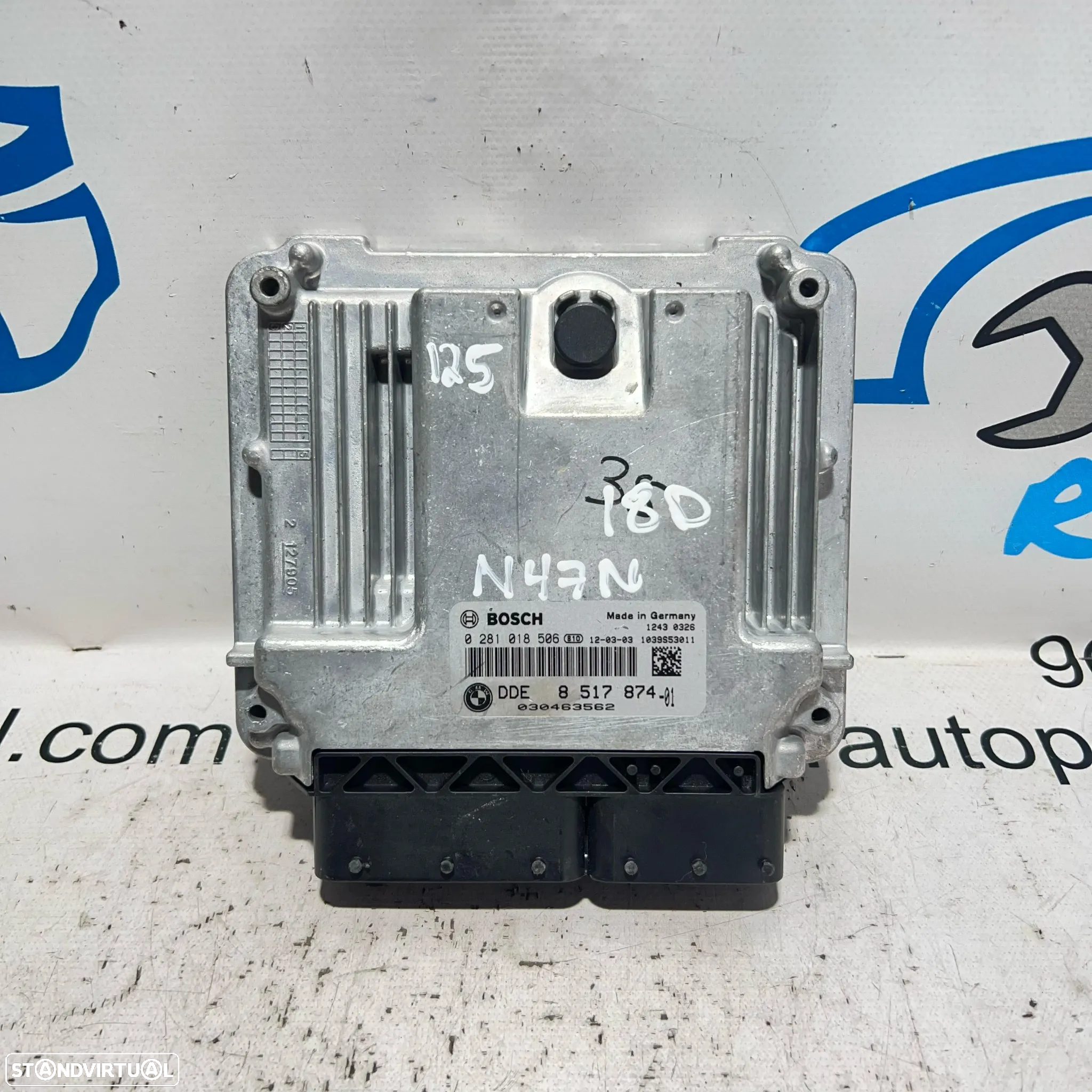 .Centralina Original Motor Bosch BMW 2.0 N47N N47D20C  0 281 018 506 / 8 517 874 - 3