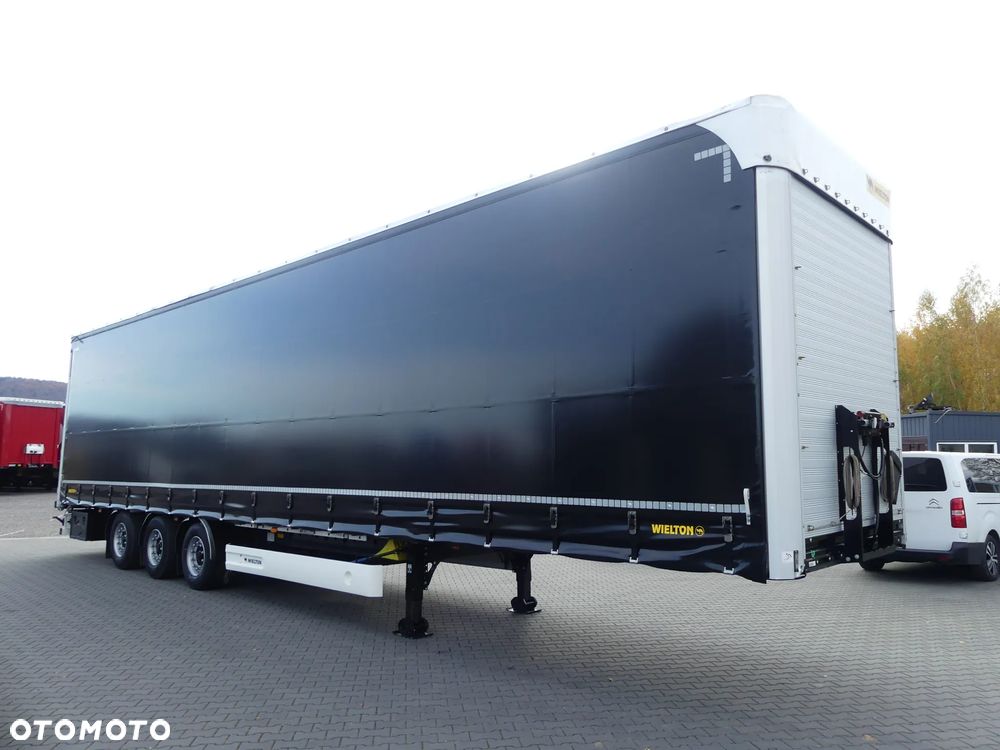 Wielton MEGA / FIRANKA / OŚ PODNOSZONA / ZADBANA / - 10