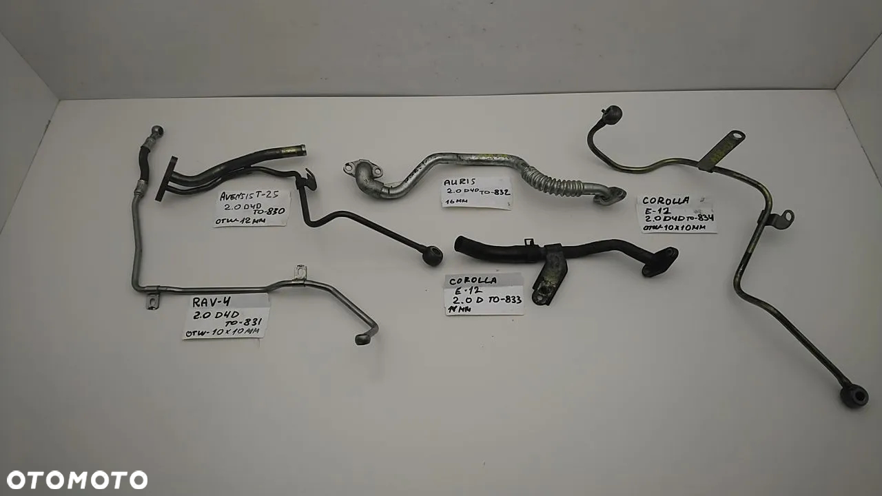 MIX KIA HYUNDAI TOYOTA NISSAN ROVER JAGUAR MAZDA RURKA TURBOSPRĘŻARKI - 4