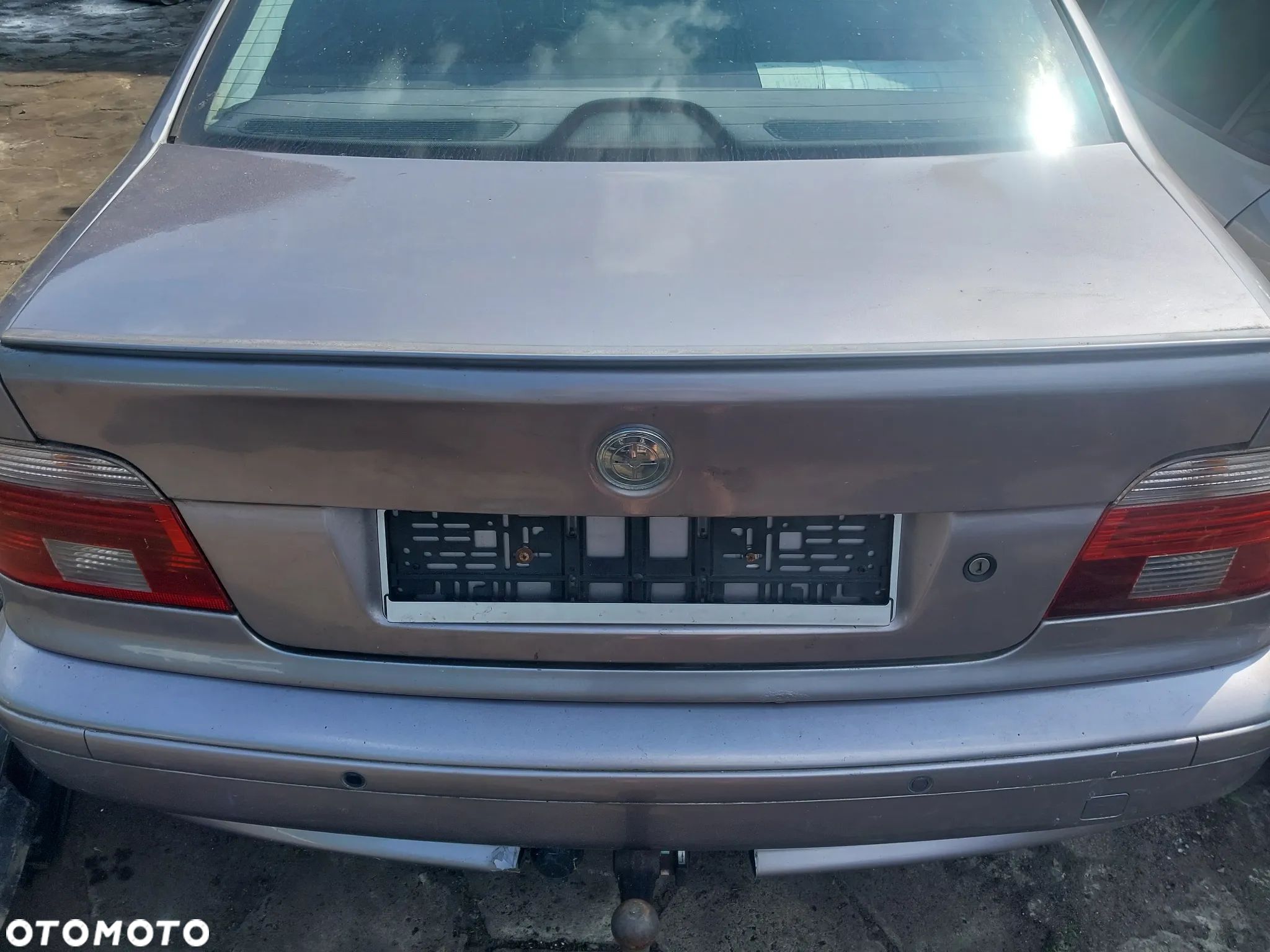 Klapa bagażnika BMW E39 Lift sedan 339/7 Mpakiet SPOJLER dokładka lotka kolor 339/7 - 1