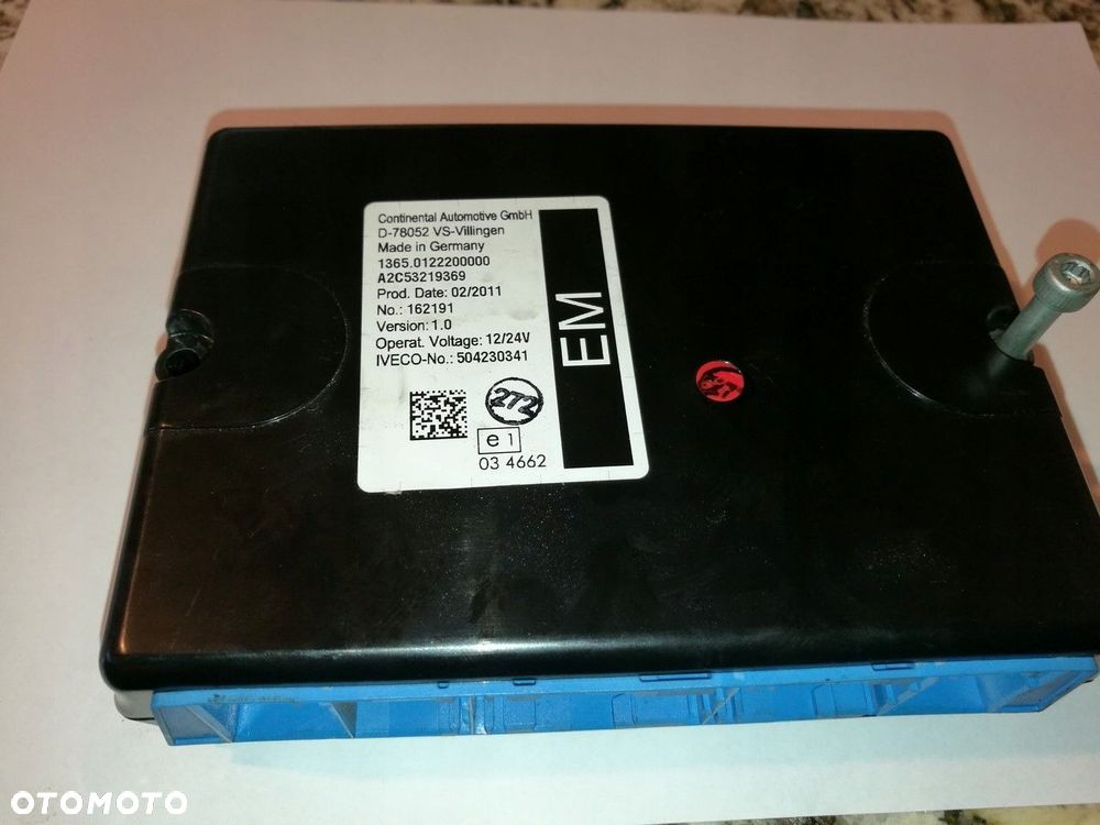 moduł sterownik em 504230341 iveco daily - 1