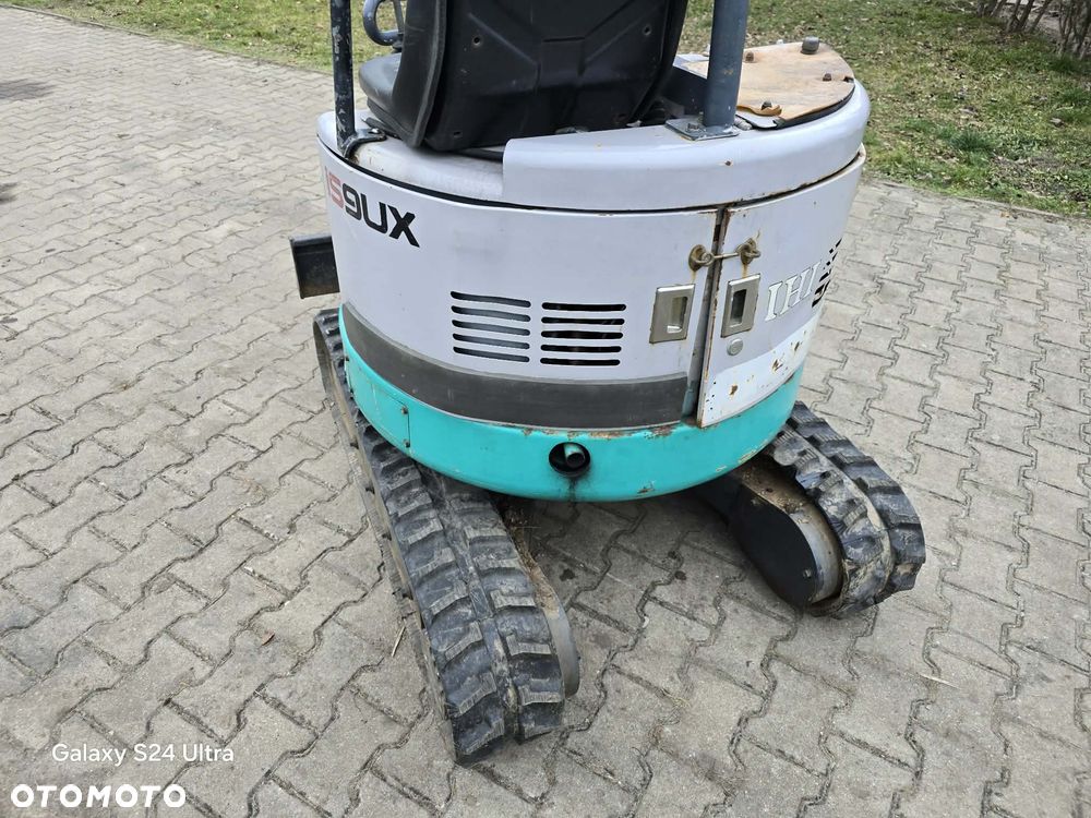 Kubota IHI is9ux Japonska minikoparka Oryginalna po serwisie 1 tona 1653 moto godziny Yanmar Film - 7