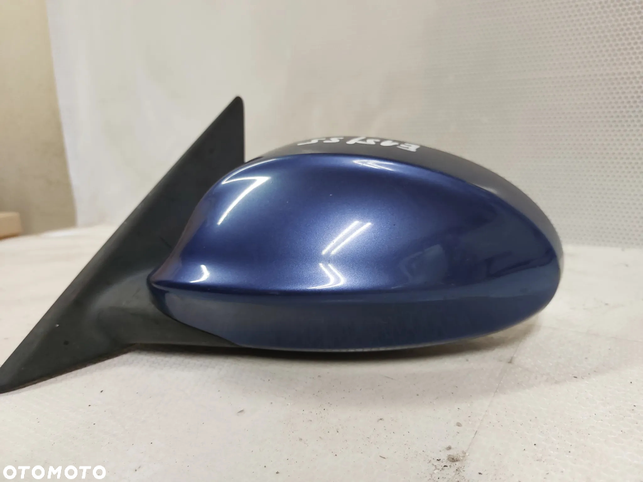 - LUSTERKO ELEKTRYCZNE LEWE BMW E90 SERIA 3 5PIN NIEBIESKI ESTORIA BLUE - 2