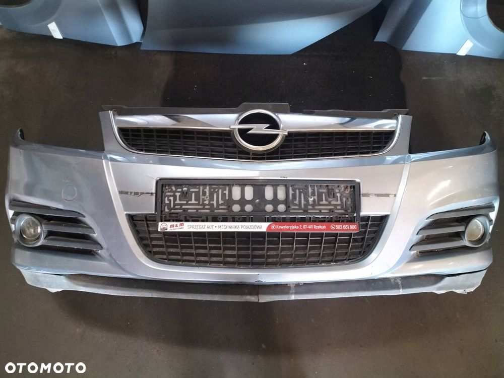 KOMPLETNY PRZÓD OPEL VECTRA C LIFT Z163 MASKA ZDERZAK BŁOTNIKI LAMPY BELKA - 5