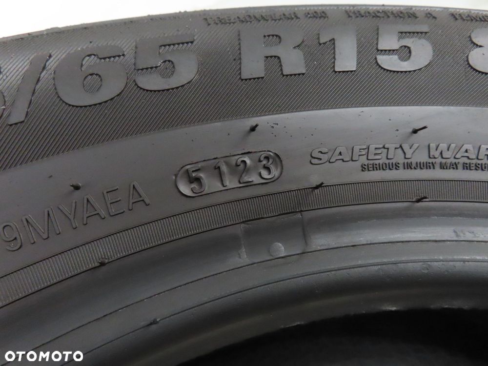 2x 185/65R15 OPONY LETNIE UŻYWANE Kumho Ecowing ES31 88H - 2