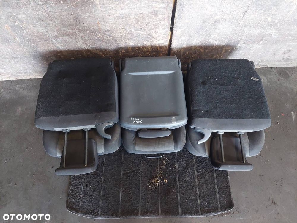 FOTEL DRUGI RZĄD FOTELE LEWY PRAWY ŚRODKOWY RENAULT SCENIC II ID: 237829 - 4