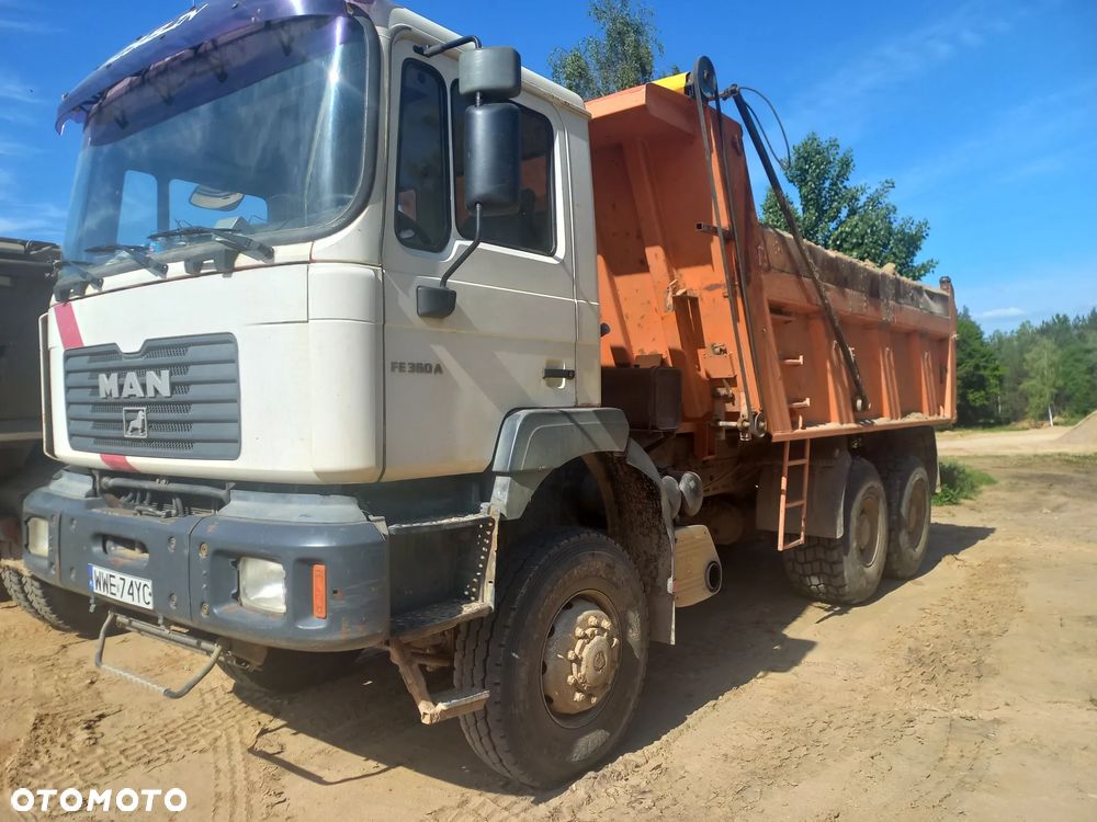 MAN F2000 8x6 1999 rok paka 20m3 - 3