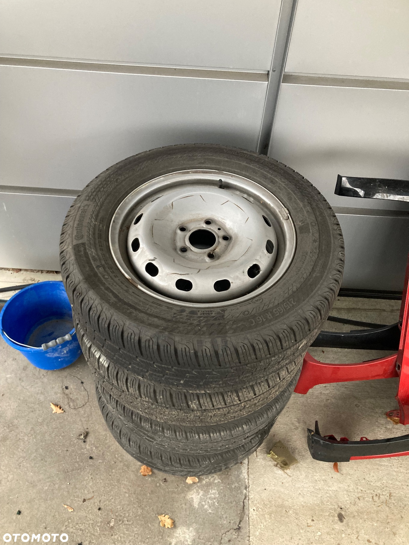 Renault Trafic 3 III LIFT 4 IV DOT 2023r Fiat Talento Opel Vivaro  4 x koła felgi z oponami Continental 215/65R16C 215/65 R16 C Letnie opony felgi stalowe koła opony Wwa - 3