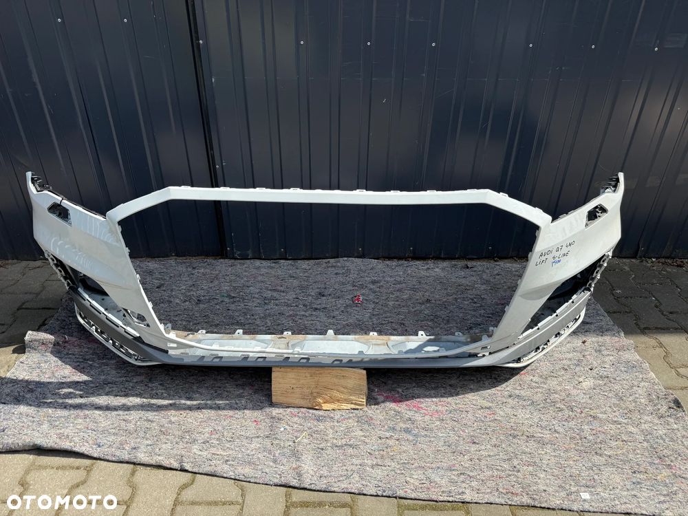ZDERZAK AUDI Q7 4M0 LIFT S-LINE ORYGINAŁ CAŁY LISTWA - 1
