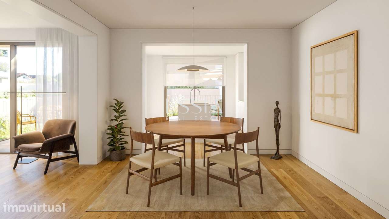 Apartamento T2 com 3 Pátios Privativos, Garagem e Ginásio em Paranhos - Grande imagem: 2/15