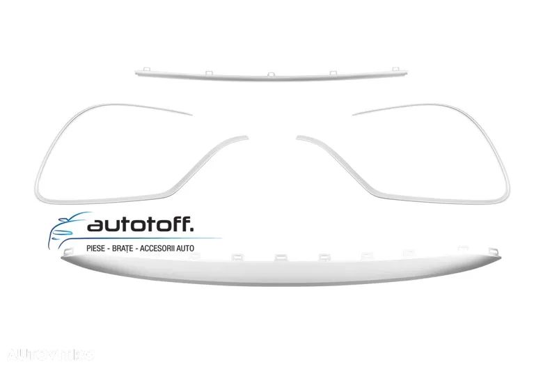 Bara fata compatibila Mercedes GLE SUV W167 Coupe C167 (2019+) 63AMG Chrome Design - 7