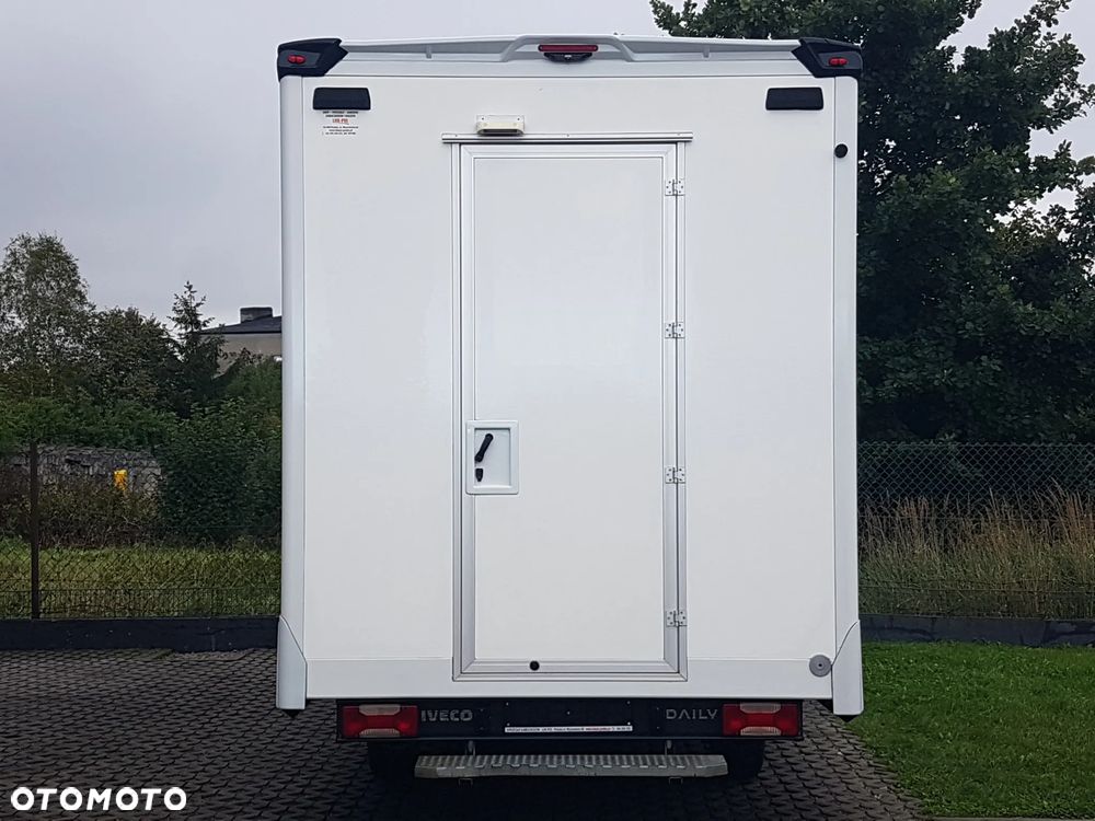 Iveco DAILY KONTENER NISKOPODŁOGOWY 4,43x2,23x2,42 SKLEP FOODTRUCK BAR KLIMA KONIOWÓZ KAMPER - 14