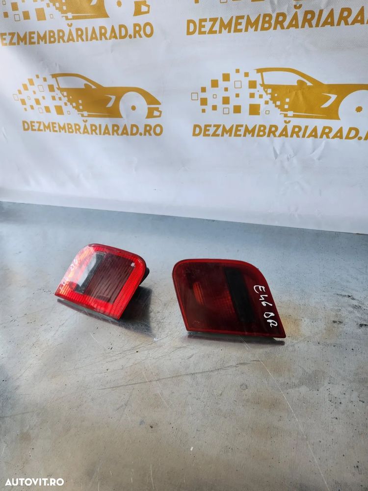 Lampa Stop Tripla Stanga Dreapta De Pe Haion Bmw E46 Touring Combi - Dezmembrari Arad - 3