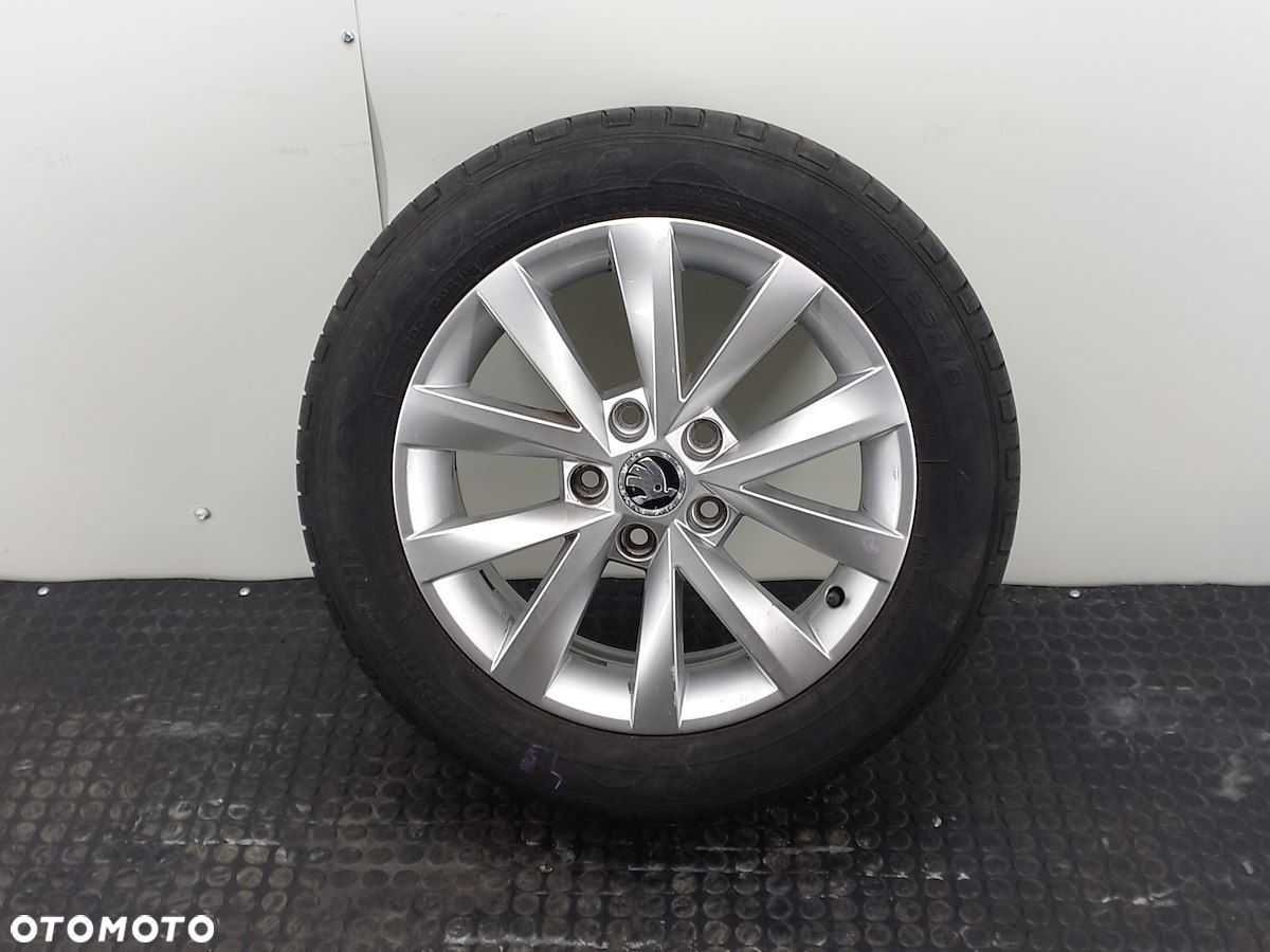FELGA ALUMINIOWA 16 SKODA OCTAVIA II 5E0601025BJ - 1