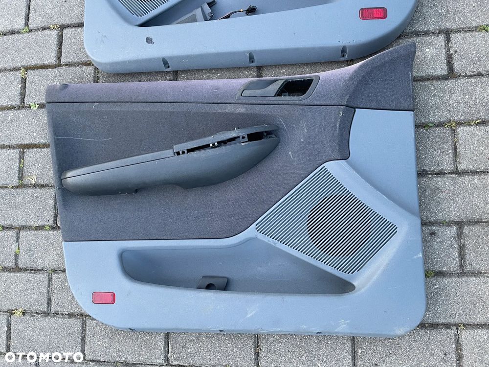 SKODA FABIA I BOCZKI TAPICERKA DRZWI KOMPLET - 4