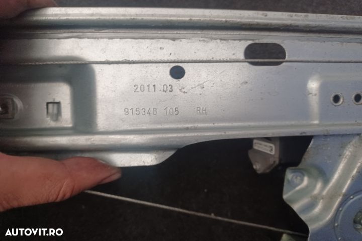 Macara geam spate dreapta electrica 915346105 915352101 910280103 915 - 3