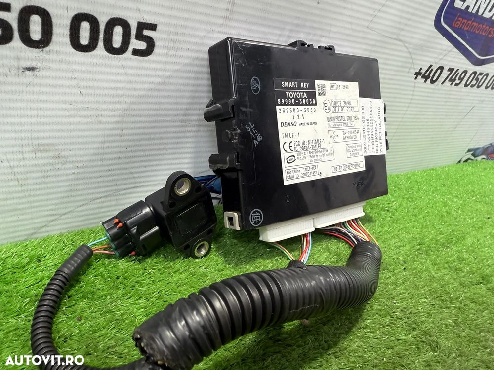 MODUL CONTROL SMART KEY LEXUS GS 300 III 2009 3.0 BENZINA SEDAN COD OEM 89990-30030 232500-3560 2005-2011 - 2