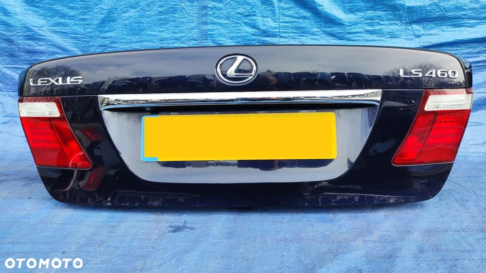 KLAPA ZDERZAK LAMPA LEWY PRAWY TYŁ KOMPLETNY GRANATOWY 8U0 LEXUS LS IV LS460 LS600H 07-09r - 3