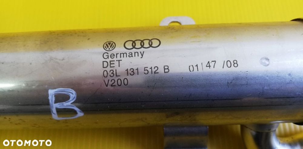 Chłodniczka spalin EGR 2,0TDI CBD CBA 03L131512B - 2