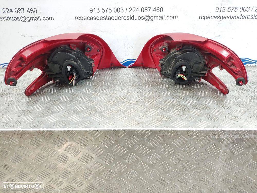 Farolins traseiros trás esquerdo direito LED originais Peugeot 208 Mk1 Fase 1 de 2012 a 2015 - 9