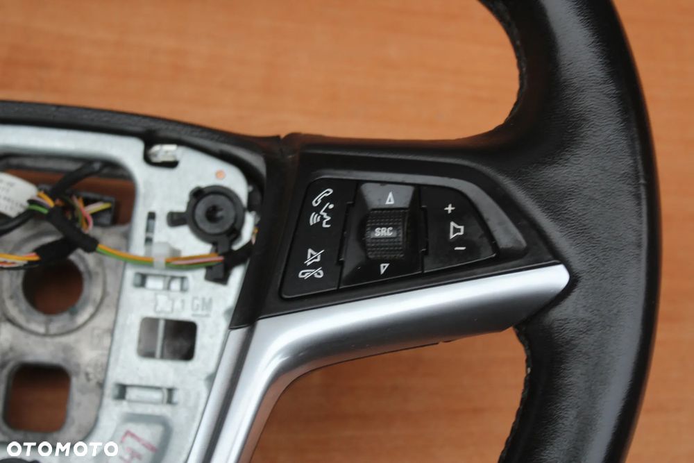 KIEROWNICA SKÓRZANA GRZANA STEROWANIE OPEL ZAFIRA C MOKKA MERIVA B ASTRA J 13351025 - 3