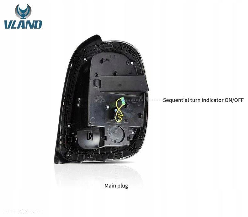 Lampy tyl ne kpl Vland Full Led Neon Tuning Mini Cooper f55 f56 f57 2014-17 - 14