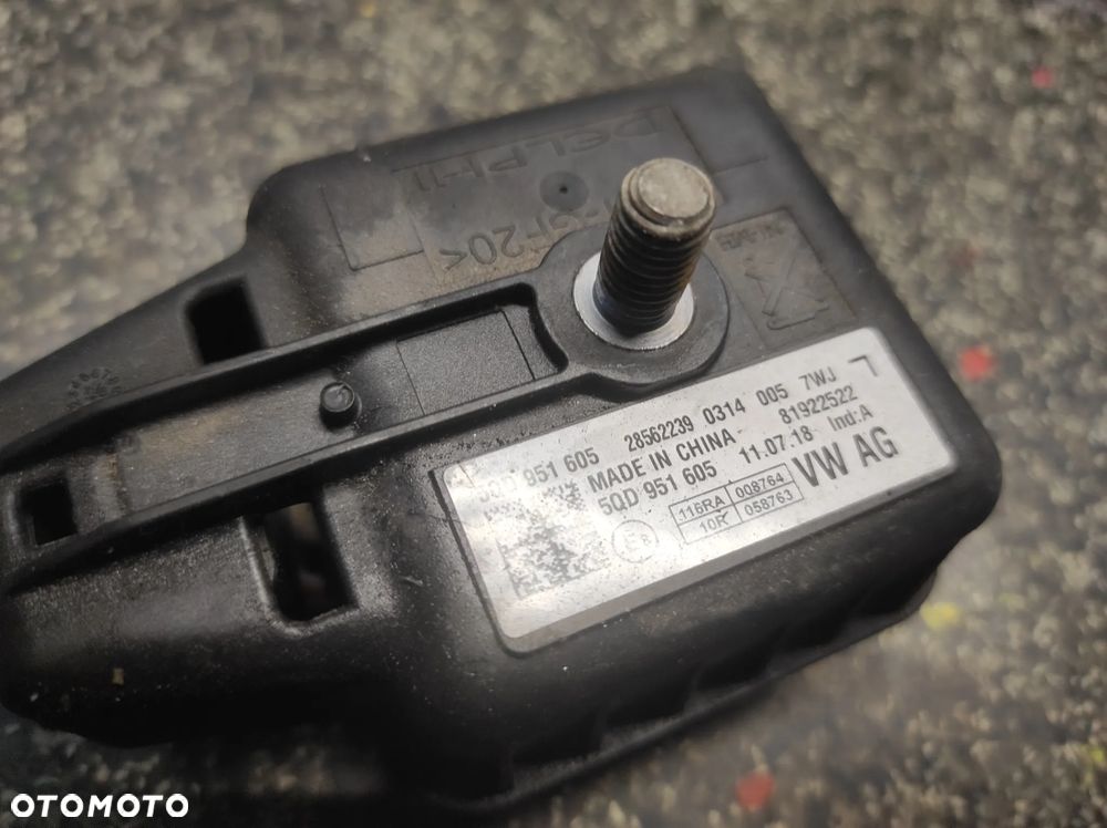 SYRENA ALARMU 5Q0951605 5QD951605 SPRAWNA GWARNACJA VW AUDI SEAT SKODA WYSYŁKA !!!!! - 3