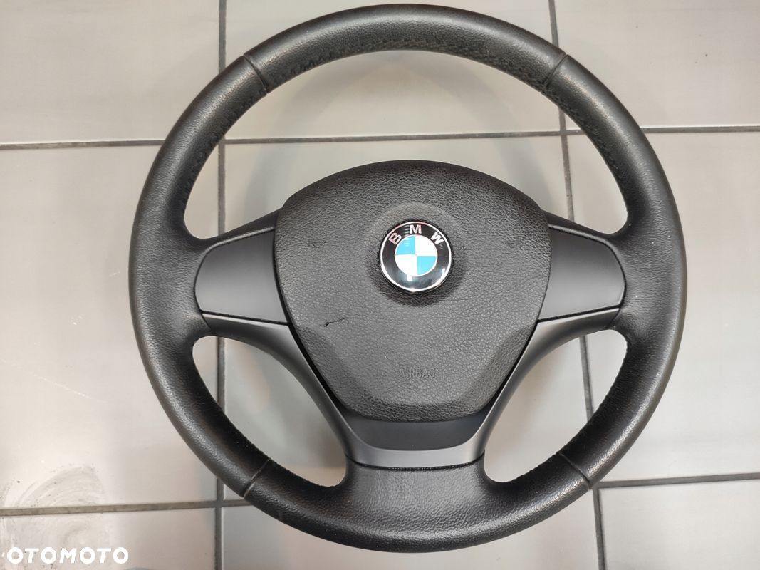 BMW 1 F20 F21 F30 F31 KIEROWNICA SKÓRA ORYGINAŁ ŁADNA - 1