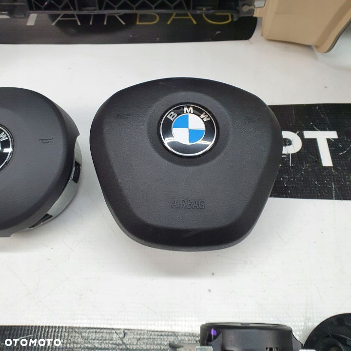 BMW X1 F48 DESKA ROZDZIELCZA KONSOLA KOKPIT PULPIT PODUSZKI AIRBAG AIR BAG PASY KIT SET - 8