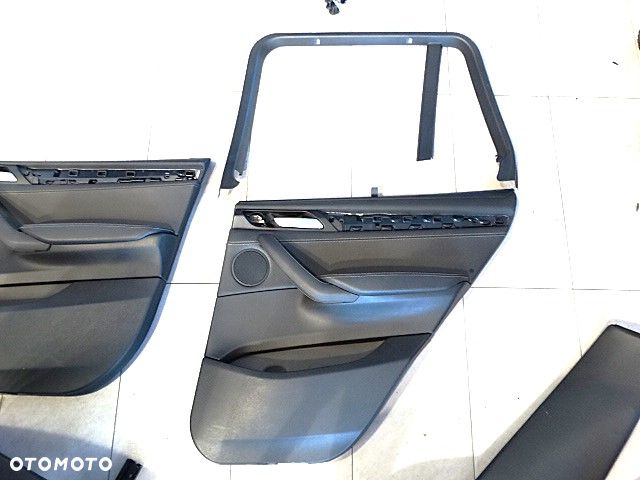 X3 F25 Euro Skóra Nevada Ambiente Grzane Pompowane Fotele Rolety Pamięć Przeszycia Podłokietnik Boczki Podświetlane Wiązki - 15