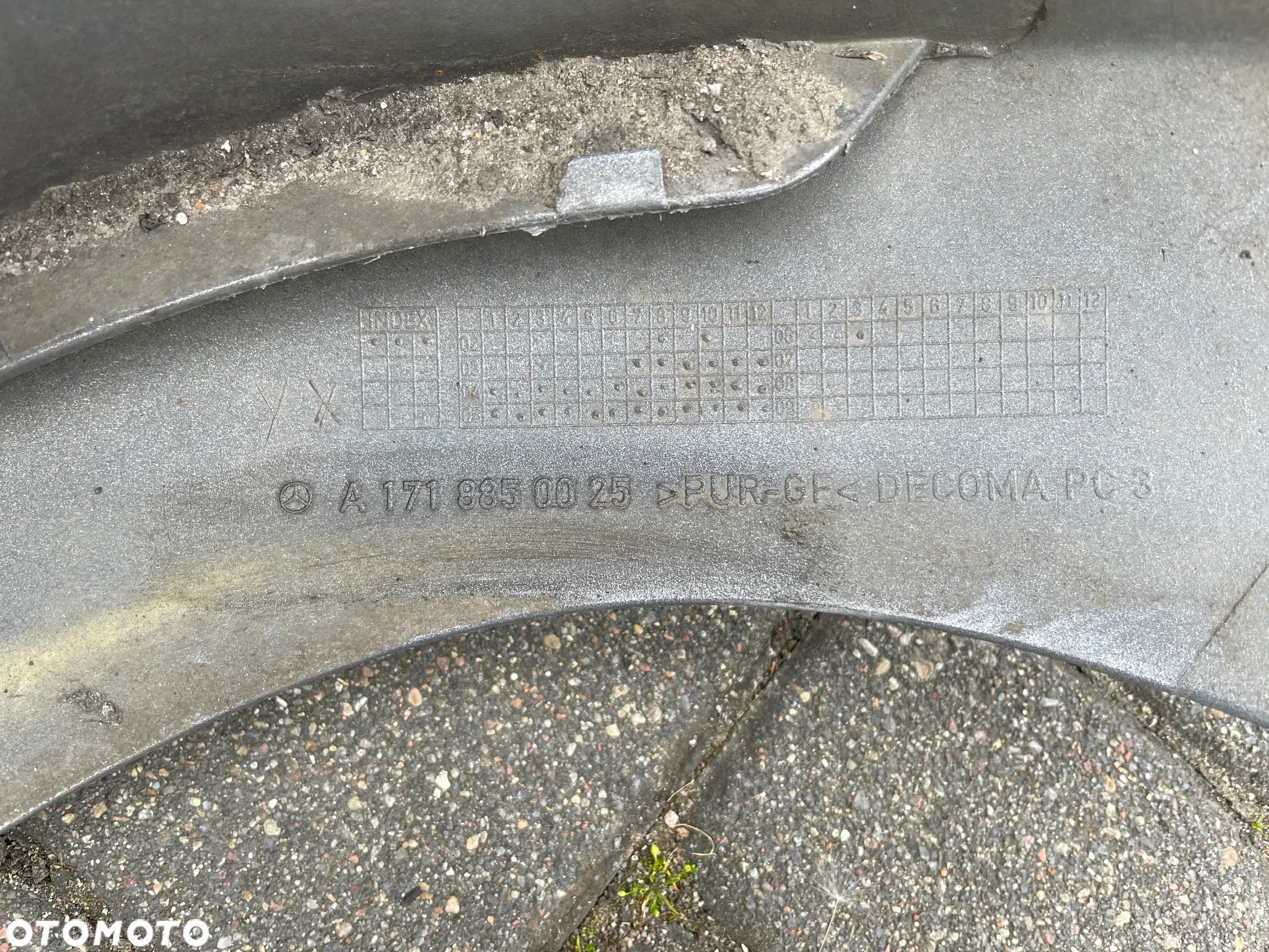 MERCEDES SLK KLASA W171 lift ZDERZAK PRZEDNI PRZÓD - 8