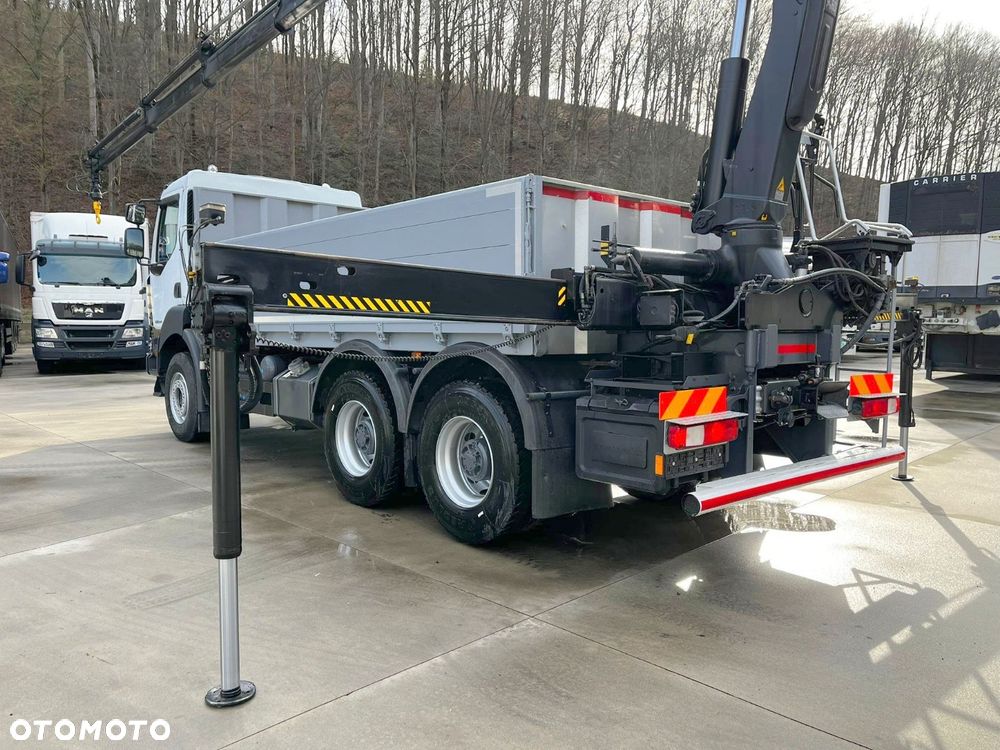 Renault Kerax 380 DXI EEV // 6x4 // HDS Hiab XS 166 Hipro + Radio // UDT // Blokady mostów // Idealny // Zabudowa 5,16m // - 11